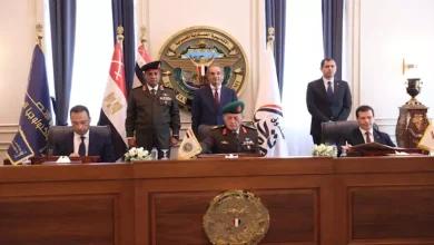 صورة بروتوكول بين الاتصالات والأكاديمية العسكرية وتحيا مصر لتنفيذ مبادرة “ا