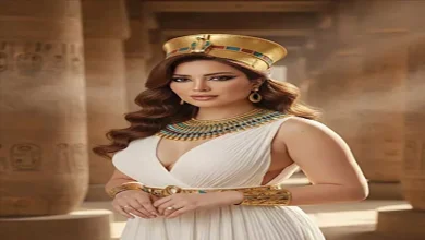 صورة نسرين طافش: “أنا عاشقة للحضارة الفرعونية” (صور)