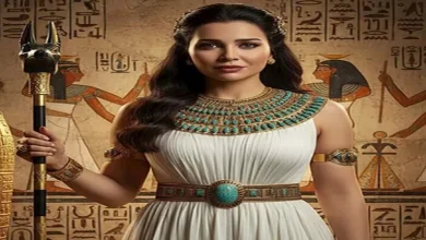 صورة مي عز الدين بالزي الفرعوني.. والجمهور: شبه زبيدة ثروت وملكة متوجة