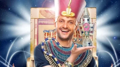 صورة رامز جلال يحتفل بافتتاح المتحف المصري الكبير بصورة عمرها 12 عاما