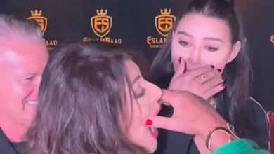 صورة بـ”الزغاريد”.. هالة صدقي وأروى جودة تحتفلان بـ مي عز الدين (صور)