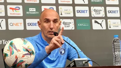 صورة مدرب بيراميدز يتحدث عن مواجهة باور ديناموز في دوري أبطال أفريقيا