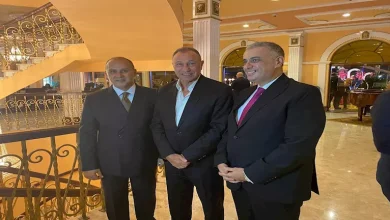 صورة 5 صور لحضور محمود الخطيب حفل خطوبة ابنة محمد مرجان