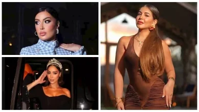 صورة سمية الخشاب بفستان قصير وميريام فارس بإطلالة كاجوال