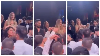 صورة تعليقات الجمهور على زفاف ابن ريم مصطفى