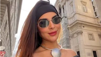 صورة نورهان منصور تخطف الأنظار من أحدث ظهور في شوارع روما.. صور