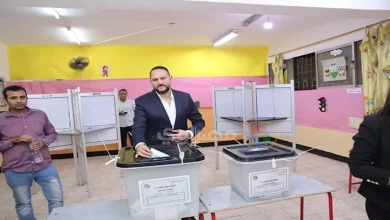 صورة عماد زيادة يشارك في العملية الانتخابية