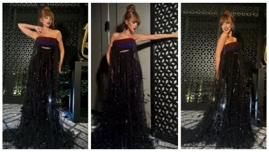 صورة ميريام فارس بفستان جريء بأحد الأفراح في الكويت