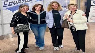صورة رايحين فين.. صابرين تتشر صورة بصحبة نجوم الفن