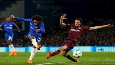 صورة موعد مباراة برشلونة وتشيلسي في دوري الأبطال والقناة الناقلة