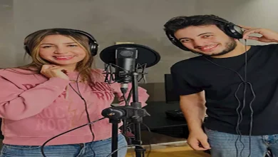 صورة جنات والحسن عادل ينتهيان من تصوير كليب “الليلة حلوة”