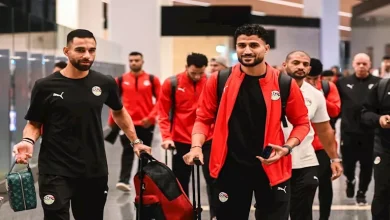 صورة وصول رباعي الأهلي لقطر استعدادا للانضمام لمنتخب مصر في كأس العرب