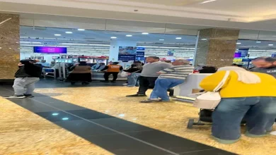 صورة منع دخول زوار جدد إلى مول ألماظة بسبب زحام “البلاك فرايداي”