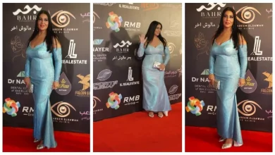 صورة بفستان جريء.. سمية الخشاب تخطف الأنظار على ريد كاربت ملتقى التميز والإ