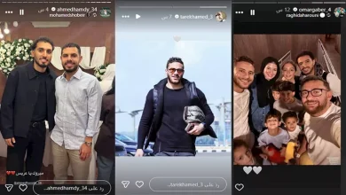 صورة  ستوري نجوم كرة القدم.. طارق حامد وعمر جابر يدعمان رمضان صبحي.