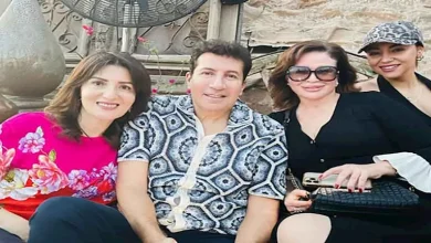 صورة إلهام شاهين تنشر صورا جديدة من شرم الشيخ