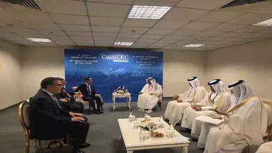صورة وزير الاستثمار ونظيره التركي يبحثان رفع التبادل التجاري بين البلدين