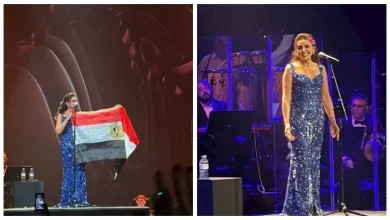 صورة معجب اقتحم المسرح.. ماذا حدث في حفل أنغام بباريس؟
