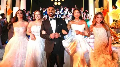 صورة “بقيت الحاج متولي”.. تعليقات الجمهور على ظهور أحمد سعد بـ “بدلة” زفاف