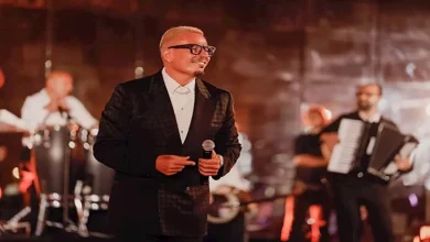 صورة بحضور السقا ونيللي كريم.. عمرو دياب يحيي حفل في جزيرة ياس بـ أبوظبي