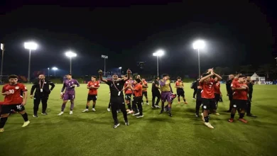 صورة 15 صورة لاحتفال لاعبي منتخب مصر للناشئين بعد التعادل مع فنزويلا