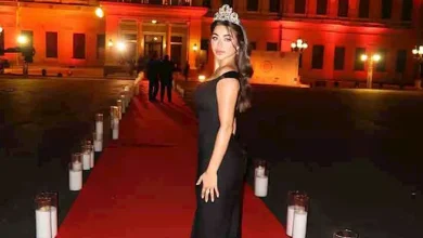 صورة يارا السكري تخطف الأنظار بإطلالة ملكية في “الجراند بول” بقصر عابدين