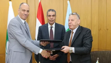 صورة بروتوكول  بين البريد و الأكاديمية الدولية للهندسة لتقديم الخدمات البري