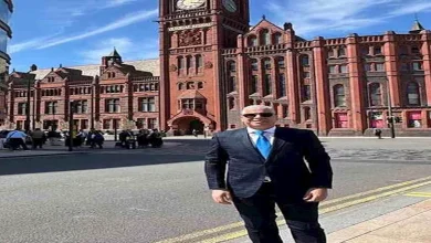 صورة نهاية الخلاف بين وائل جمعة ومقدم بي إن سبورتس