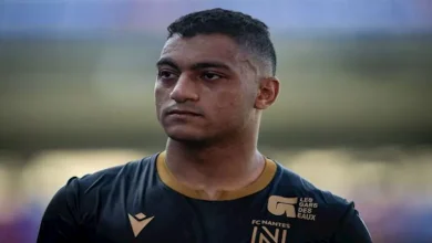 صورة رد فعل مصطفى محمد بعد تأهل الزمالك لنهائي السوبر المصري