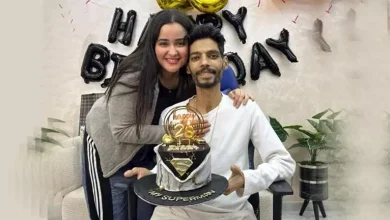 صورة هبة التركي تكشف حقيقة إزالة مقبرة زوجها الراحل إبراهيم شيكا