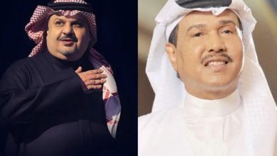 صورة «اللون الأسود» يجمع «فنان العرب» بعبدالرحمن بن مساعد  أخبار السعودية
