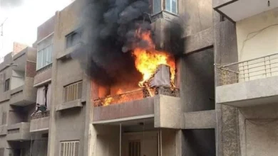 صورة مصر: حريق يبتلع أسرة كاملة من 6 أرواح في شبرا الخيمة  أخبار السعودية