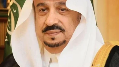 صورة أمير الرياض يعزي في وفاة والدة الشنيفي  أخبار السعودية
