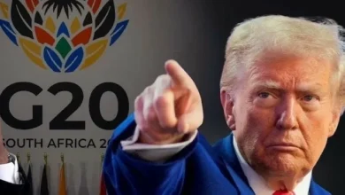 صورة ترمب يعلن مقاطعة بلاده لحضور قمة الـ20 بجنوب أفريقيا  أخبار السعودية