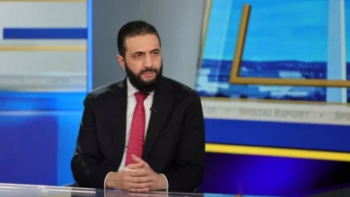 صورة الشرع: لن نتفاوض مع الإسرائيليين.. موقفنا يختلف عن «الاتفاقيات الإبراهيمية»  أخبار السعودية