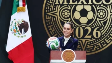 صورة مفاجأة قبل المونديال.. رئيسة المكسيك تتبرع بتذكرتها لمباراة افتتاح كأس العالم 2026  أخبار السعودية