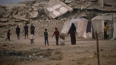 صورة البيت الأبيض: لا موافقة بعد على إنشاء قاعدة عسكرية قرب غزة  أخبار السعودية