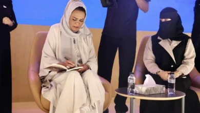 صورة وفاء حسين الراية توثّق سيرة المذيعة دنيا بكر يونس  أخبار السعودية