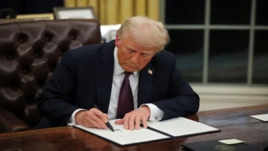 صورة البيت الأبيض: ترمب سيوقّع على مشروع قانون لإنهاء الإغلاق الحكومي  أخبار السعودية