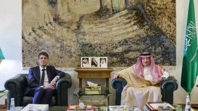 صورة نائب وزير الخارجية يستقبل سفير فرنسا لدى المملكة  أخبار السعودية
