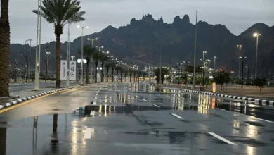 صورة أمير حائل يتابع أمطار الجمعة الغزيرة وسريان الأودية  أخبار السعودية