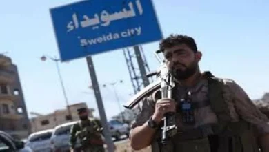 صورة مسلحو السويداء يهاجمون قوات الأمن في قرية المجدل  أخبار السعودية