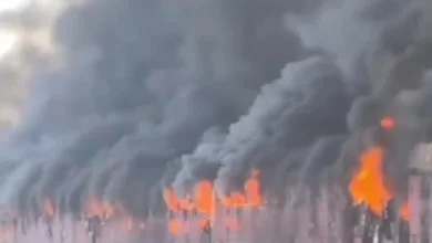 صورة خسائر بالمليارات.. حريق مدمر يلتهم مركزاً لوجستياً للأزياء في كوريا الجنوبية  أخبار السعودية