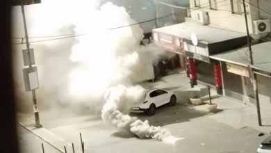 صورة | اشتباكات مسلحة بين المقاومة وقوات الاحتلال في مخيم عسكر شرق نابلس