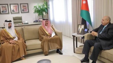 صورة | رئيس مجلس النواب يلتقي السفير القطري لبحث العلاقات البرلمانية والاقتصادية