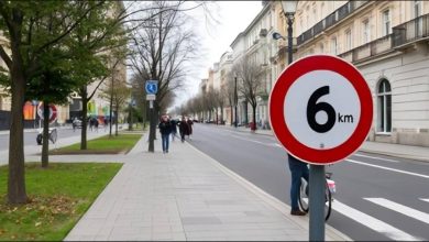صورة | قانون سلوفاكي جديد لتحديد سرعة المشاة على الأرصفة يثير موجة سخرية وغضب شعبي