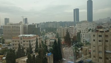 صورة | تقلبات جوية الخميس وتشتد الجمعة مع خطر السيول في الأردن يليها امتداد منخفض جوي