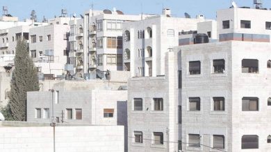 صورة | مساحات الأبنية المرخصة بالأردن تقفز 13% خلال 9 أشهر
