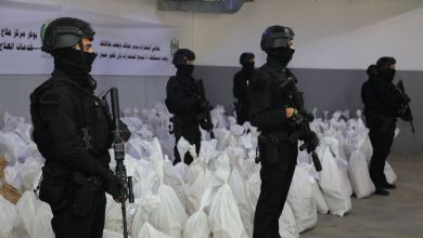 صورة | الأمن العام يتلف 16 مليون حبة كبتاجون وكميات ضخمة من المخدرات