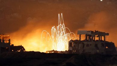 صورة | “إسعاف غزة”: 5 مصابين في قصف من مسيرات للاحتلال على خيام للنازحين في مواصي خان يونس